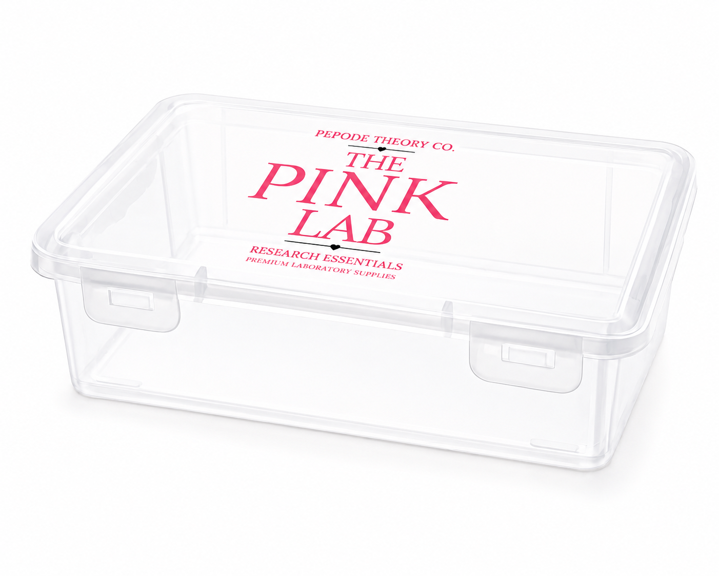 The Pink Lab storage box